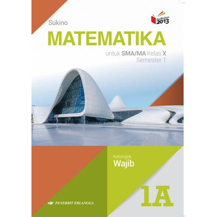 Jual Buku Matematika Wajib Sma Kelas 10 X Erlangga Indonesia Shopee Indonesia