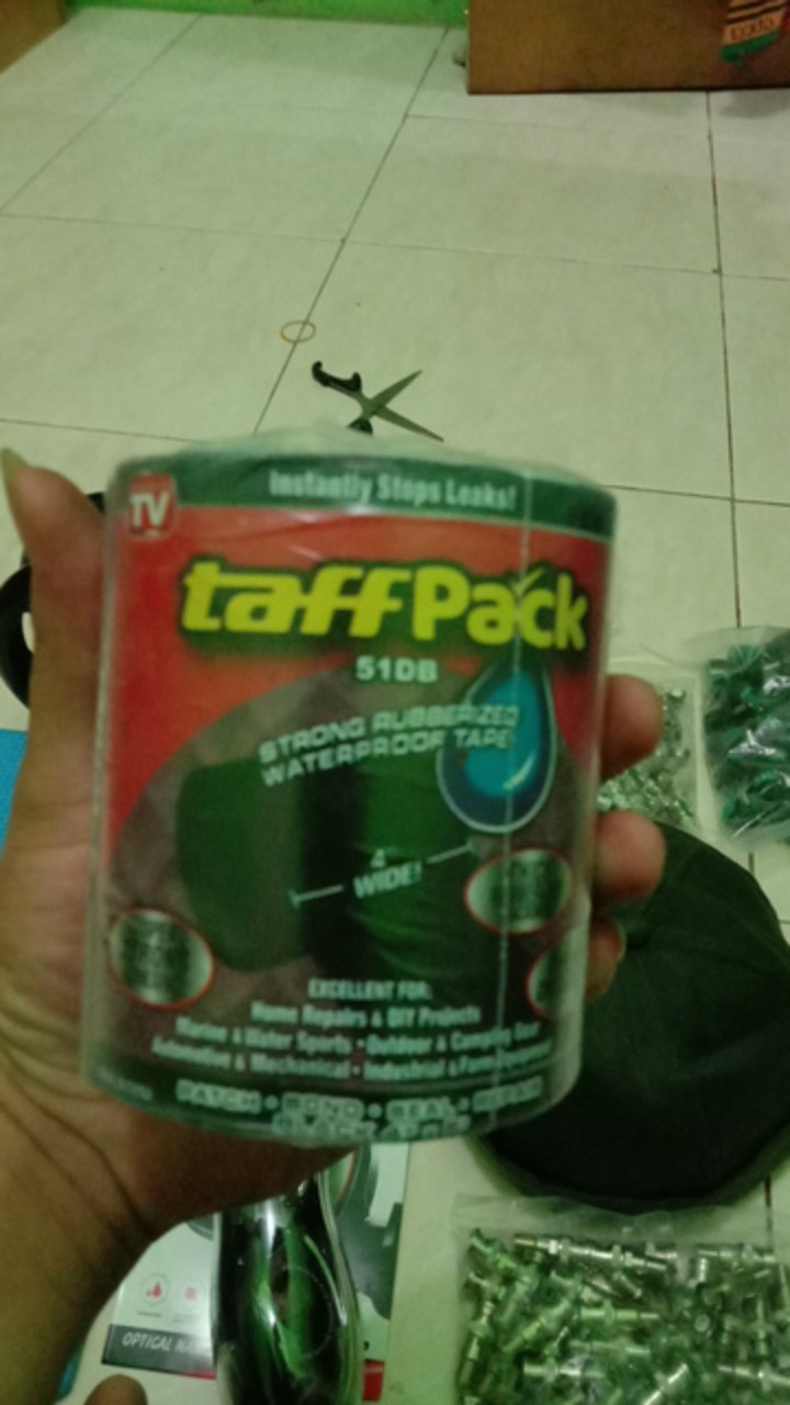Flex Tape 10 X 152cm  Isolasi Lakban Ajaib Anti Bocor Perekat Serbaguna Waterproof Tahan Air