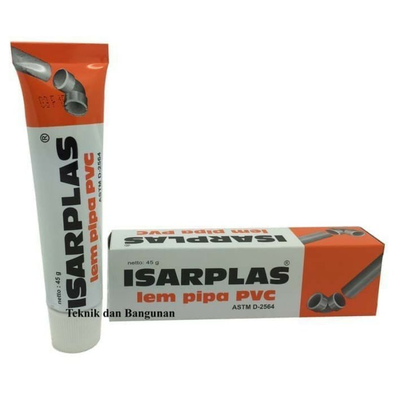 Lem Pipa Pvc Isarplast Tube 40 Gram Material Matrial Sambungan Pipa