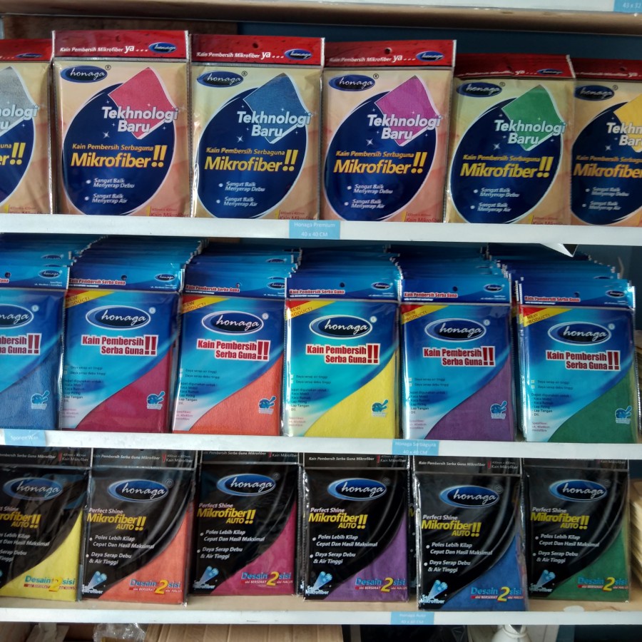 Kain Lap Microfiber Honaga Auto Detailing