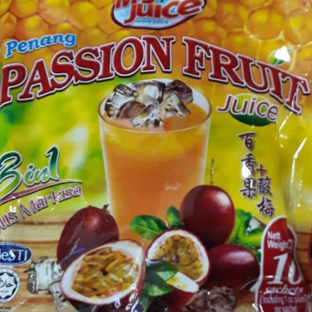 

my juice 3 in 1 penang passion fruit juice markisa