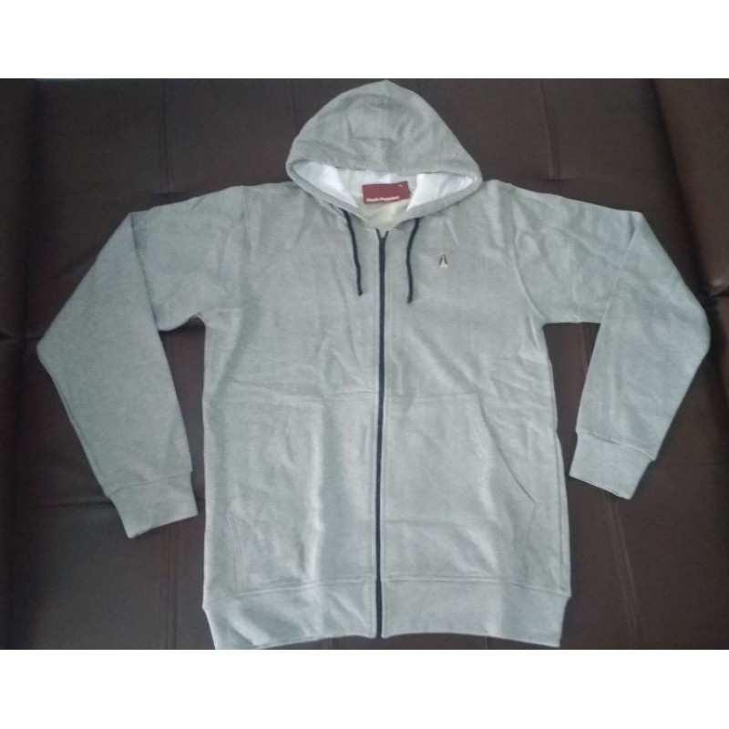 Jaket hoodie hush puppies pria & wanita
