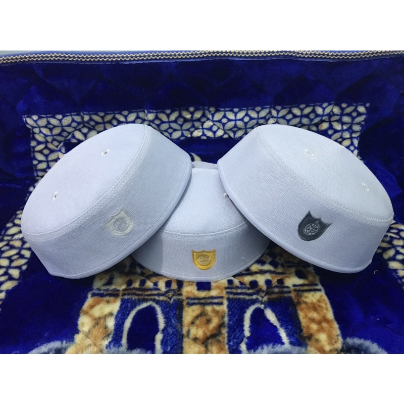 TERMURAH Peci Putih Malaysia Kopiah Putih Malaysia Peci Putih Polos