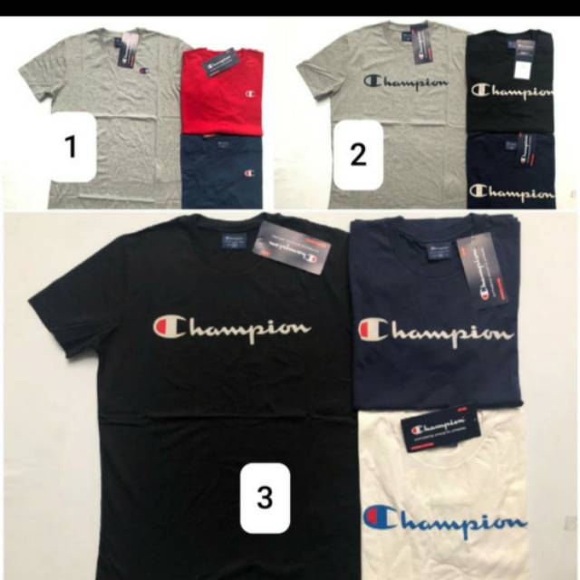 Kaos Champion Tshirt Champion