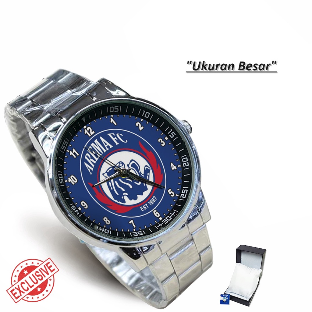 Jam Tangan Rantai Couple AREMA 11 AGUSTUS 1987 - 2 (Awesome)