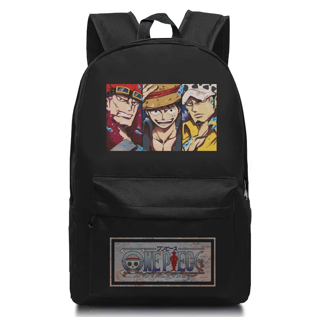 tas anime WORST GENERATION ONE PIECE tas ONE PIECE LUFFY ada slot laptopnya