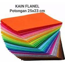 Kain Flanel 23x25cm/kain flanel DIY Bahan Craft/Kain Sumbu Hidroponik