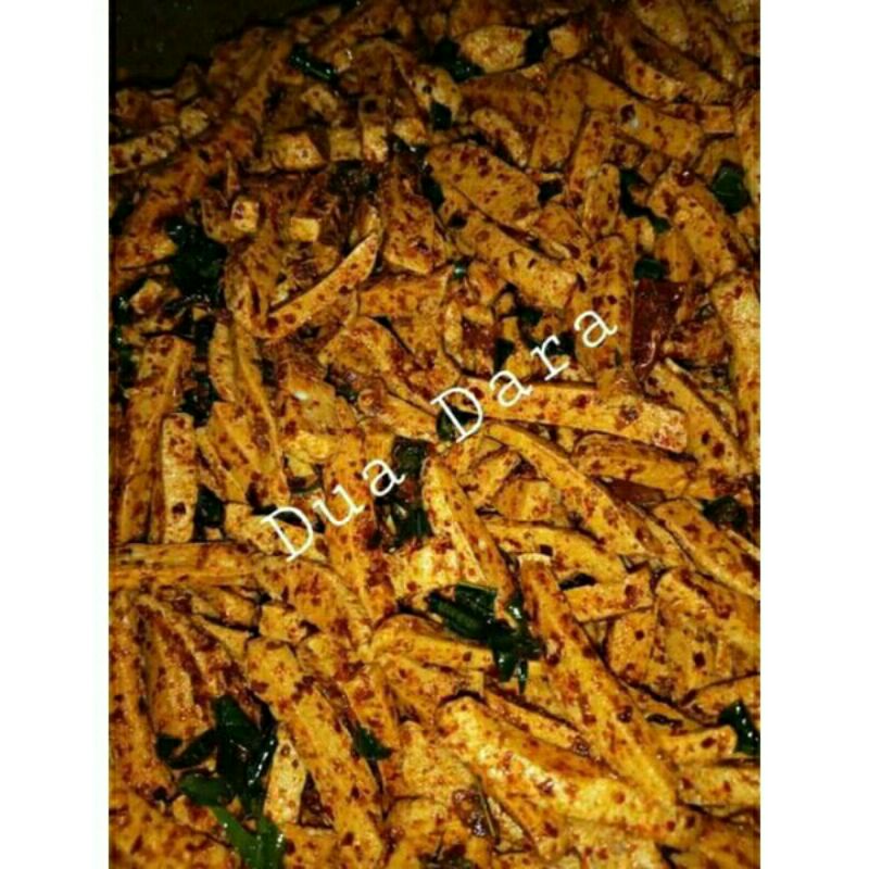 1kg Basreng baso goreng pedas daun jeruk seblak basreng pedas gurih daun jeruk-pedas