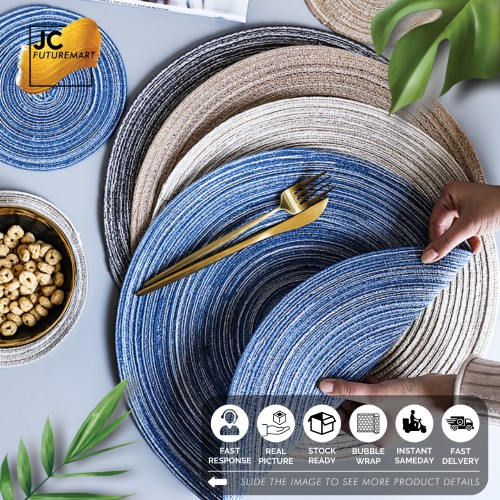 TATAKAN PIRING GELAS | TABLE MAT ROUND NORDIC SCANDINAVIAN