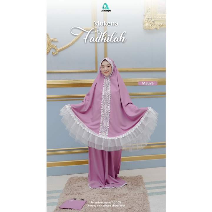 Mukena Remaja / Mukena Remaja Kekinian / Mukena Remaja Polos / Mukena Fadhilah mauve