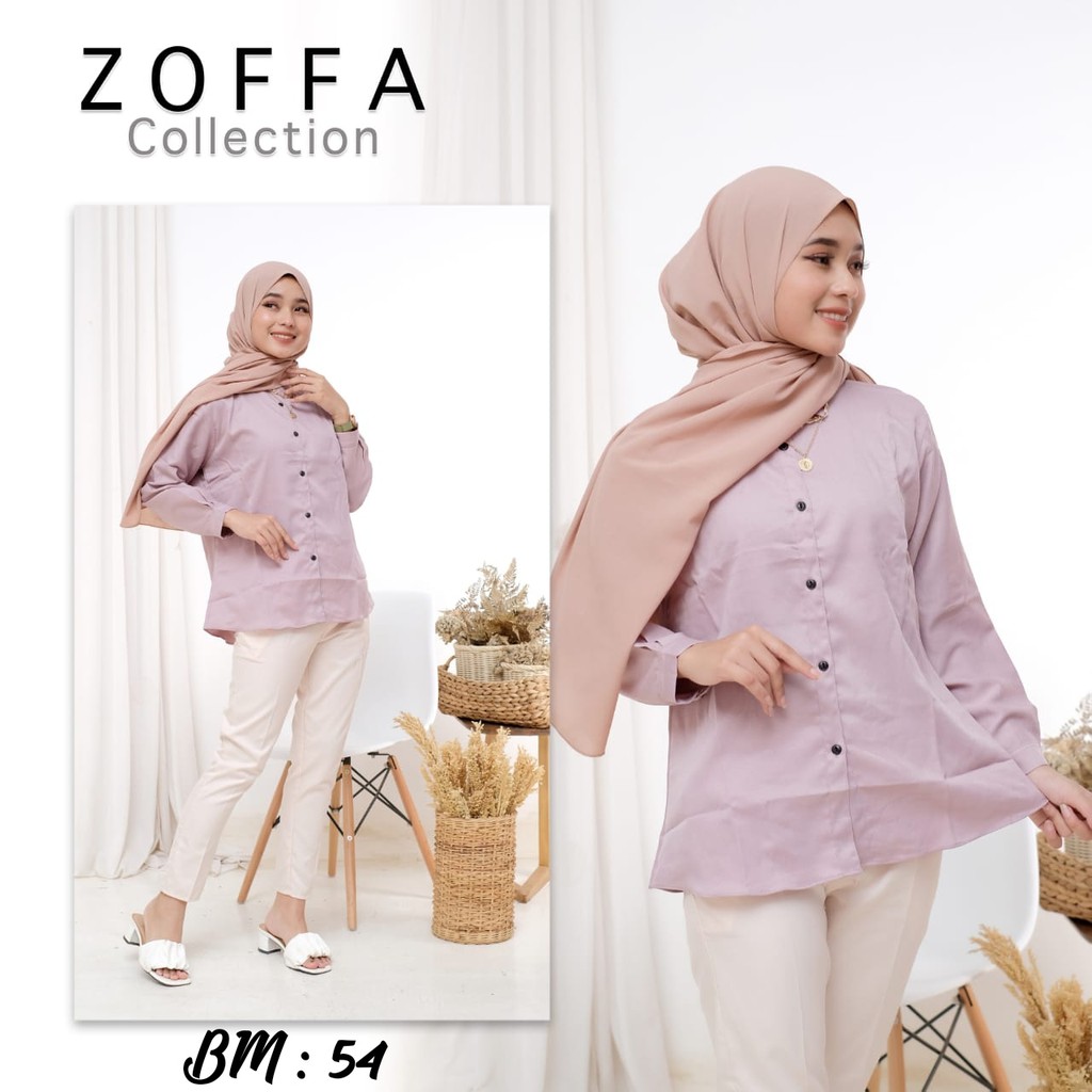 Baju Bahan Blouse Wanita / Kemeja Kerja Wanita Terbaru / Baju Blouse Wanita Keren / Kemeja Murah