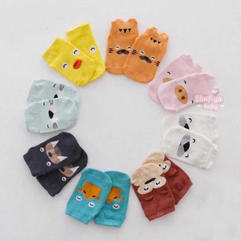 Kaos Kaki Bayi Karakter 3D Cute Impor Kaos Kaki Pendek