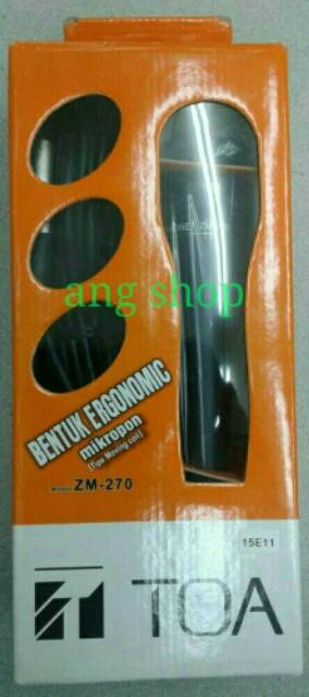 TOA ZM-270 ZM270 ZM 270 Microphone Mic Mikropon Toa Ori Original
