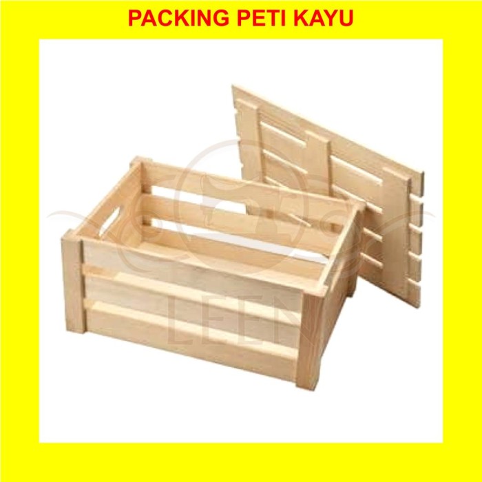 Packing Tambahan Peti Kayu Palet Mesin Jahit / Meja / Kaki LEEN