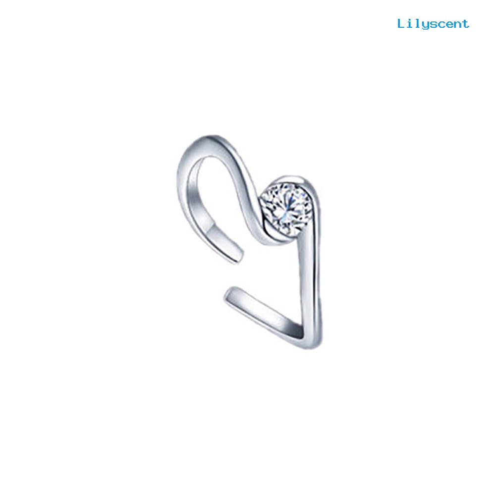 Ls Cincin Open Ring Adjustable Lapis Silver Motif Rasi Bintang Untuk Pria / Wanita