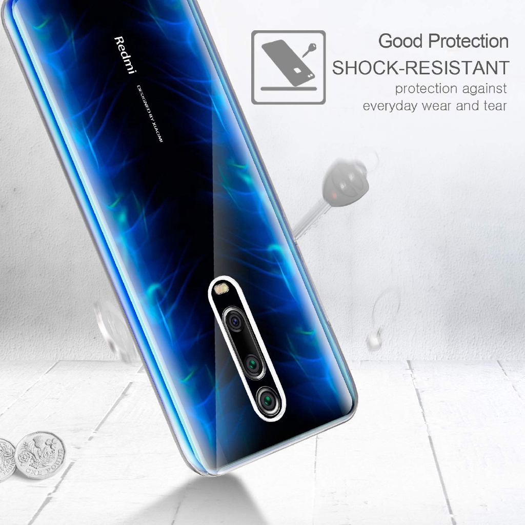 Xiaomi Mi 9T Redmi K20 K20 Pro Case Clear Soft Silicone TPU Protective Case Back Cover