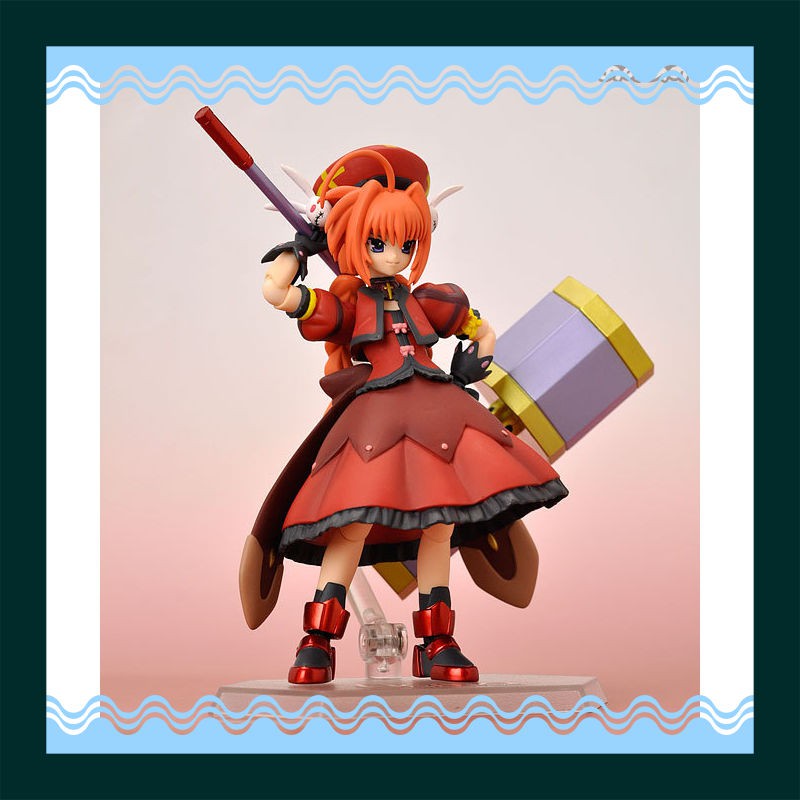 Action Figure Impor Huong Anime Gambar 15 Cm Magical Gadis Lyrical Nanoha Vita Pvc Koleksi Model Mai