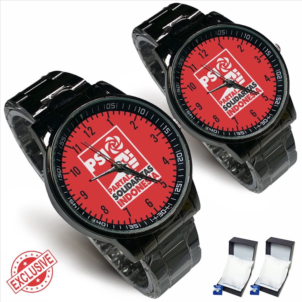 Jam Tangan Rantai Couple PARTAI SOLIDARITAS INDONESIA - 03 (Nice)