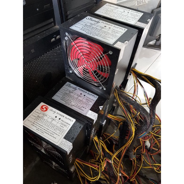 Psu 24 pin pc komputer with 6pin power vga