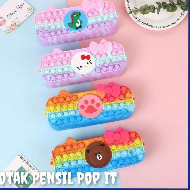 

ㅀ KOTAK PENSIL POP IT KARAKTER KOTAK PENSIL POP IT PELANGI DAN MAKARON TERMURAH 2198 ✯