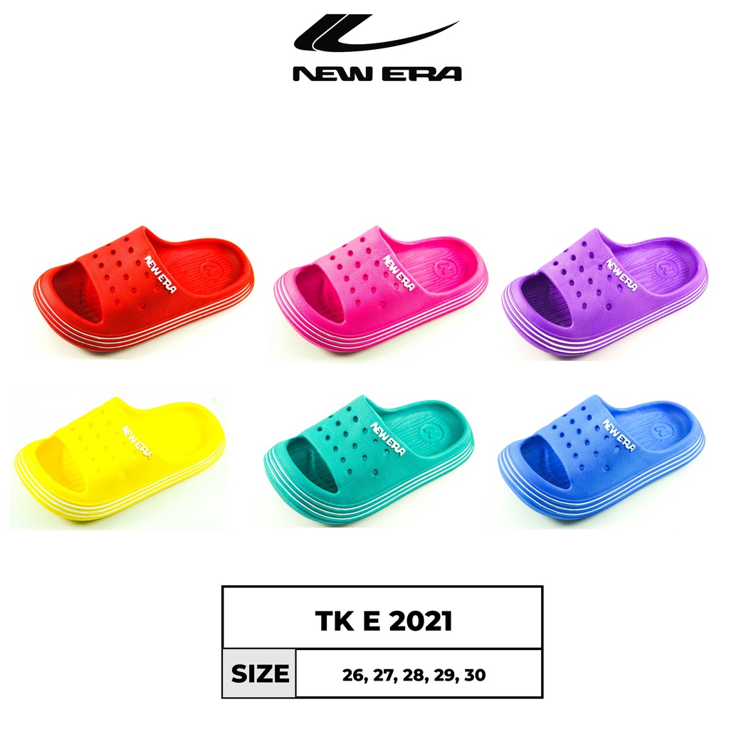 gos NEW ERA TK E 2021 Sandal Selop BAIM Anak Laki-laki Sendal Karet Anak Anti Slip Original