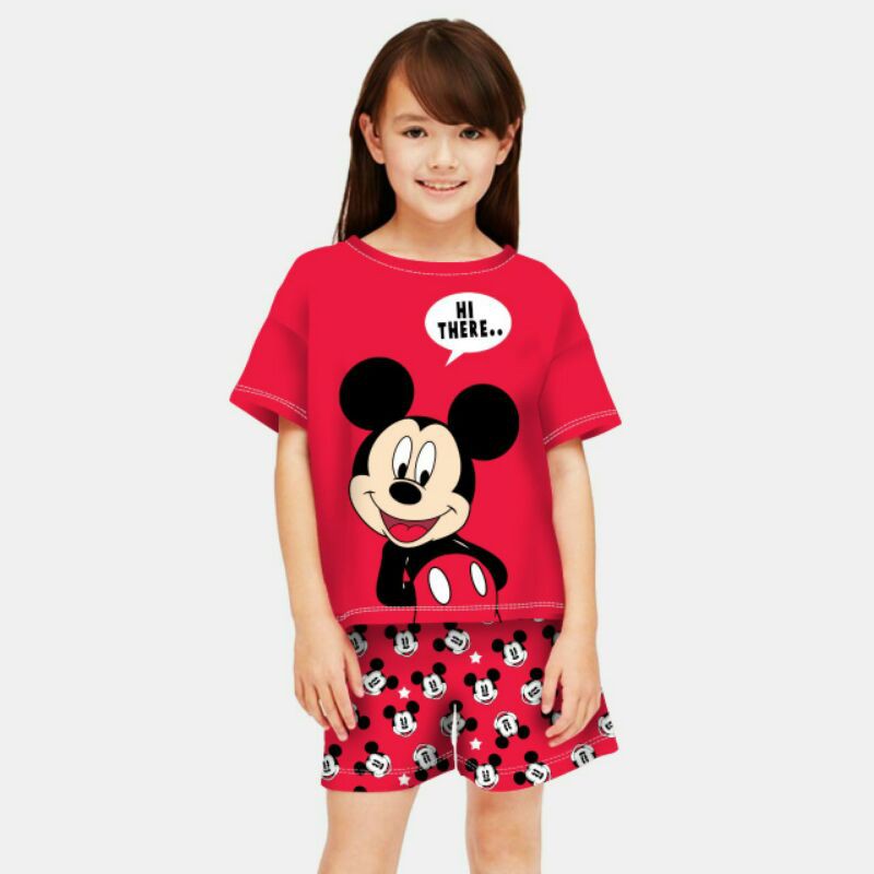 Stelan Baju Anak Perempuan Umur 5-12 tahun