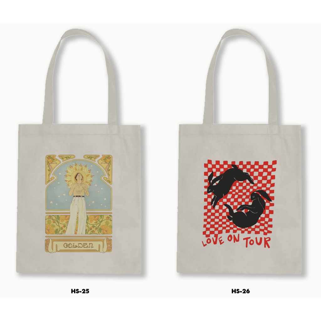 TOTE BAG BLACU - HARRY STYLES 02