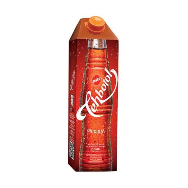 

Teh Botol Sosro Kotak Original 1000 ml - Teh Botol 1 Liter
