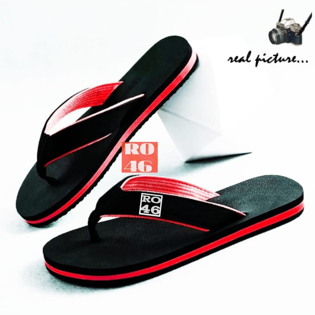 sandal jepit pria trendy / sandal pria terlaris / bisa bayar di tempat / bisa COD / sendal pria kere