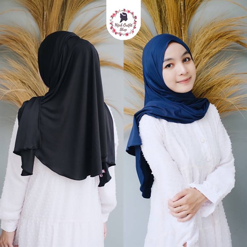 Pashmina oval nirmala / pashmina jersey zoya / pashmina instan