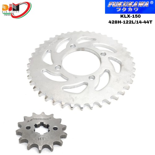 Gear Set Fukukawa Ninja 150R Rantai 428H-122L-42T-14T