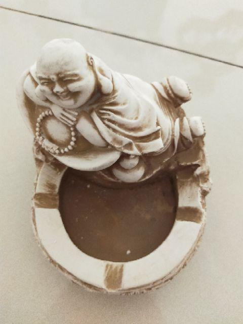 Asbak Rokok Fiber Glass Asb-fg05 - Patung Dewa Uang Julaihut Buddha
