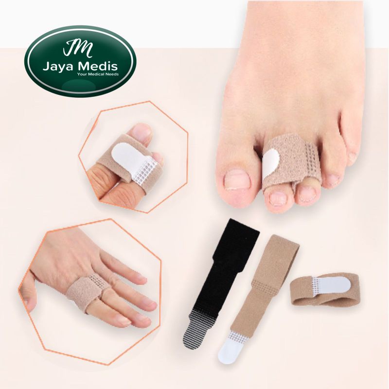 Karet Korektor Jari Kaki - Pemisah Jari Kaki - Bunion 2pcs