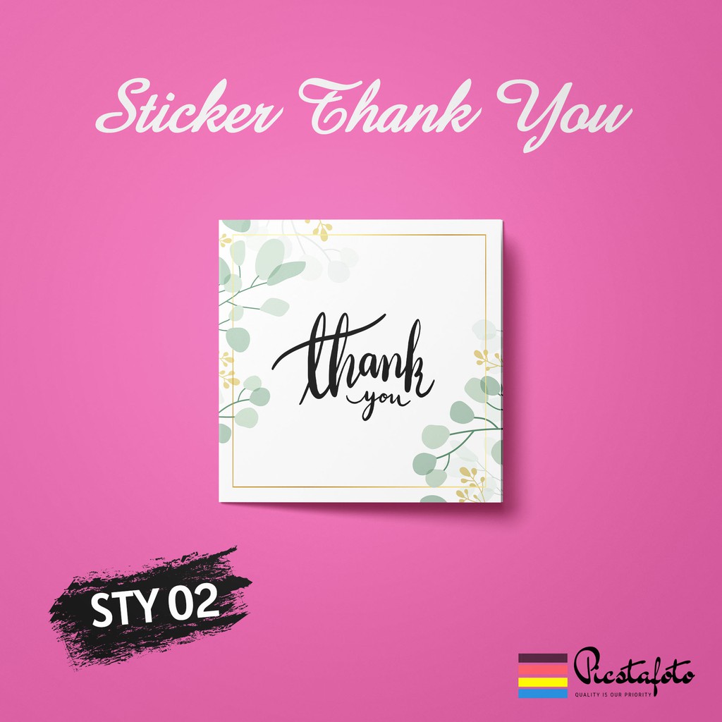

Stiker Ucapan Thank You Code STY 02