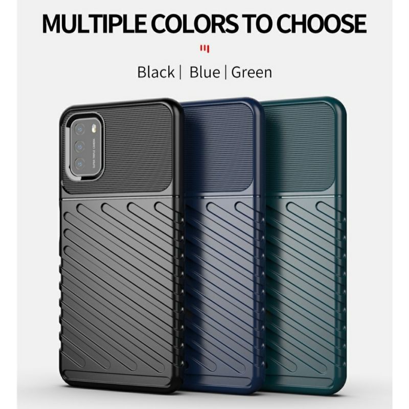 Case Xiaomi Poco M3 Softcase Armor Rugged Line