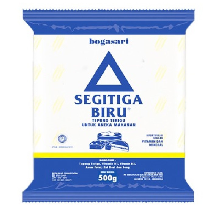 

Terigu Segitiga Biru Kemasan 500 gr