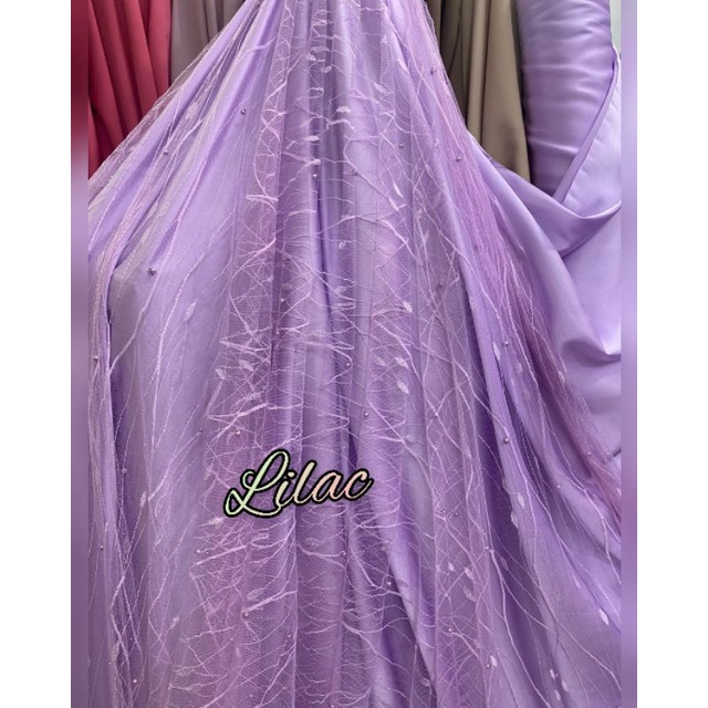 Tile mutiara, bahan kebaya, blouse TILE NOBITA, TILE AKAR MUTIARA