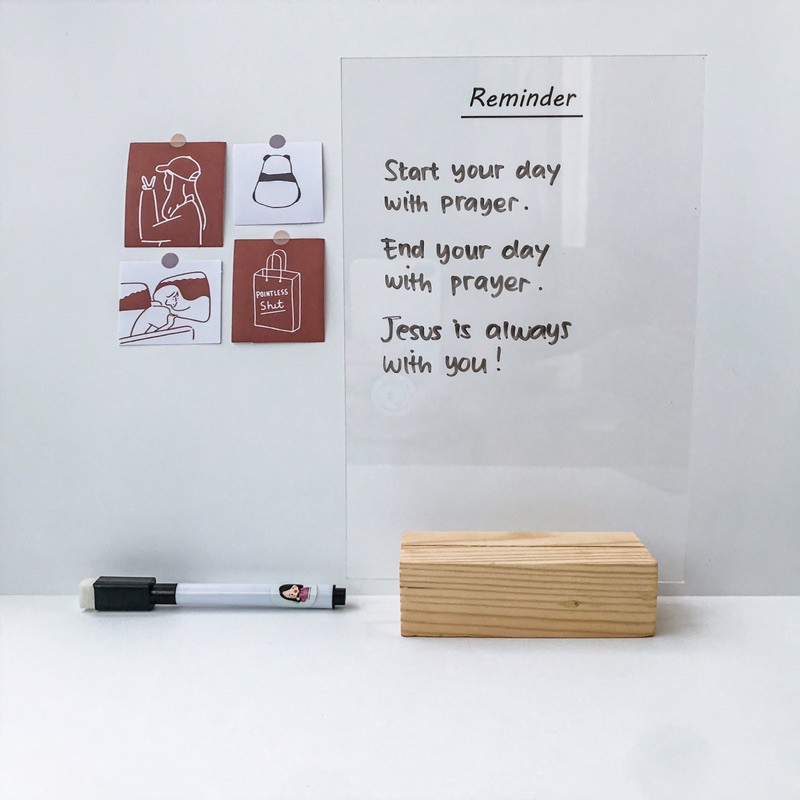 

ACRYLIC PLANNER - DESK EDITION | Reminder