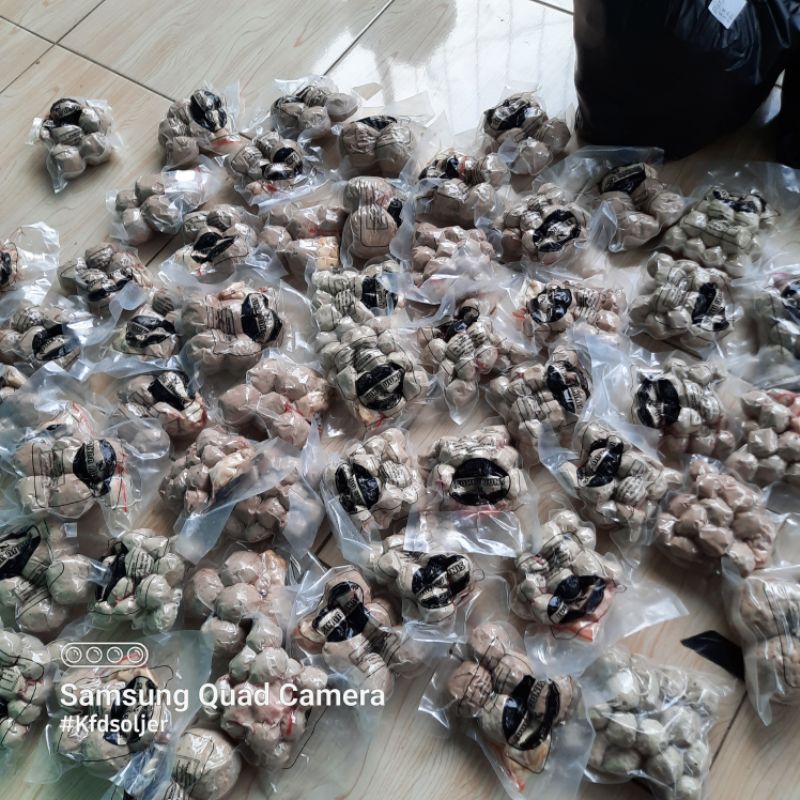 BASO IKAN SINAR BAHARI KECIL ISI 20 BUTIR (Bonus bumbu + cabe )