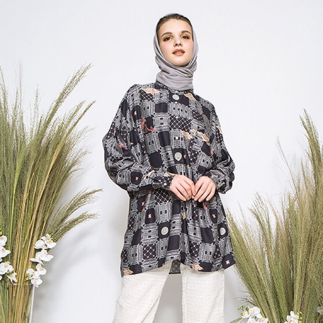 Devon Top Ria Miranda x Cotton ink size S/M