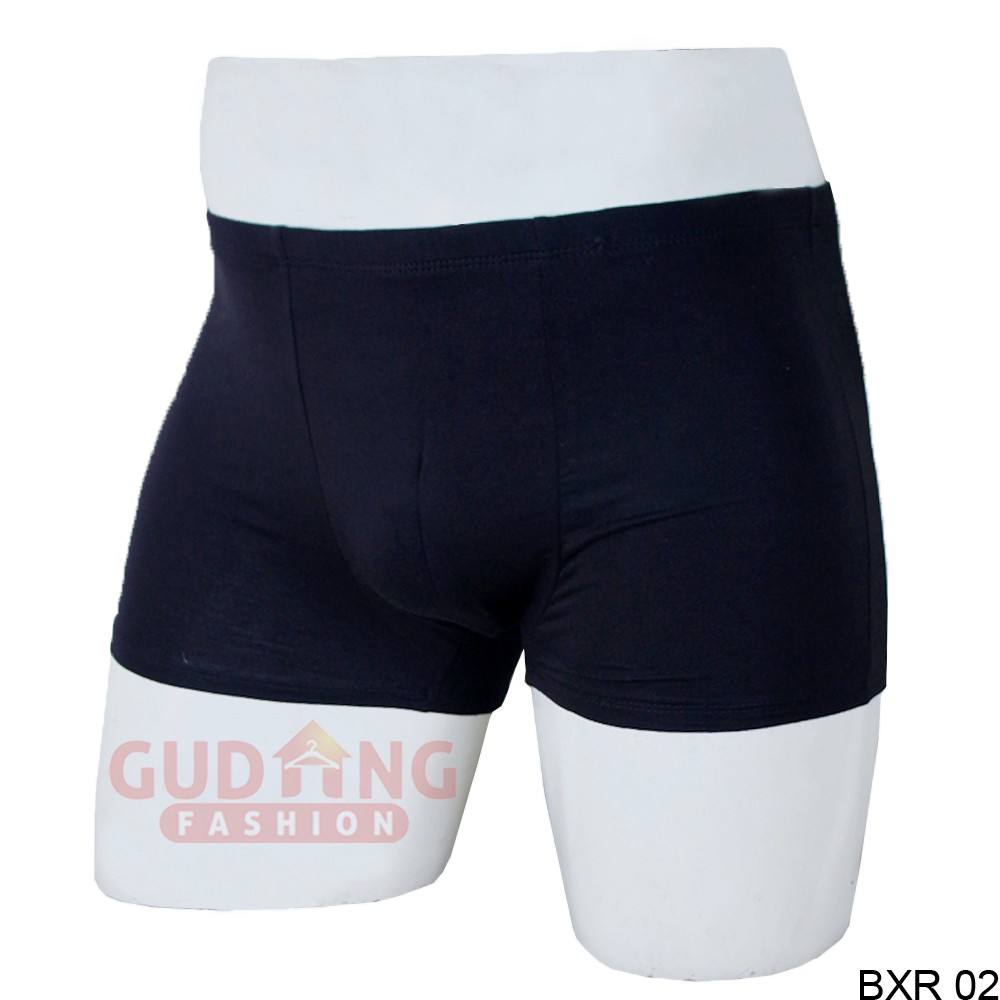 Celana Boxer Polos Cowok - BXR 02