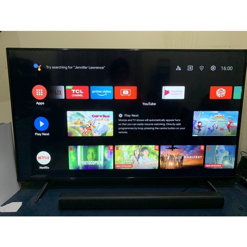 Android Smart TV TCL 55inch 4K