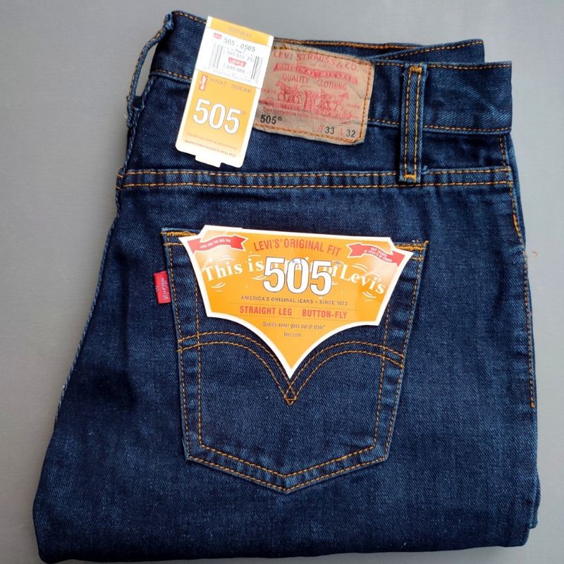 celana jeans panjang pria reguler