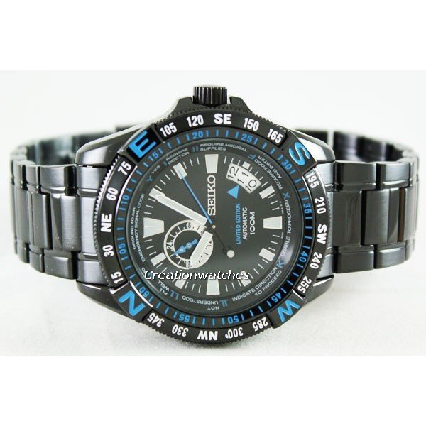 Seiko Superior SSA115K1 Black Limited Edition - Jam Tangan Pria SSA115