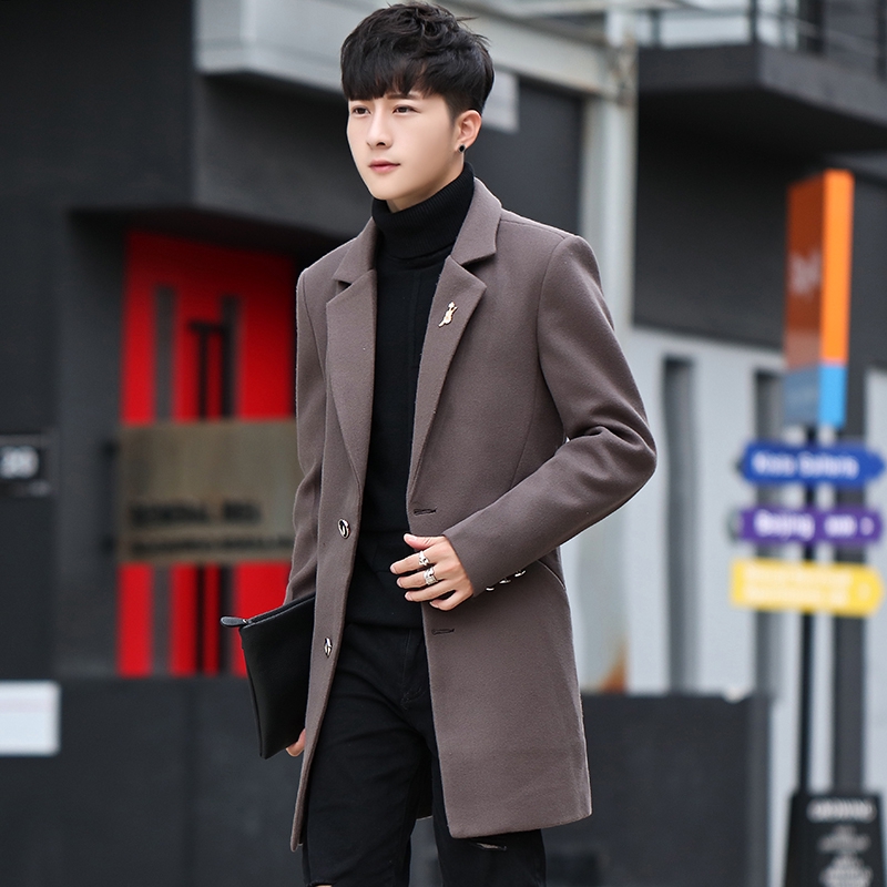 Jaket pria  Korea  musim semi dan musim gugur pertengahan 