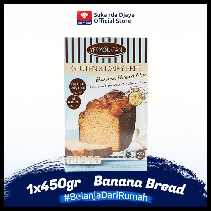 

TERBARUU!! YesYouCan Gluten Free Banana Bread TERLARIS