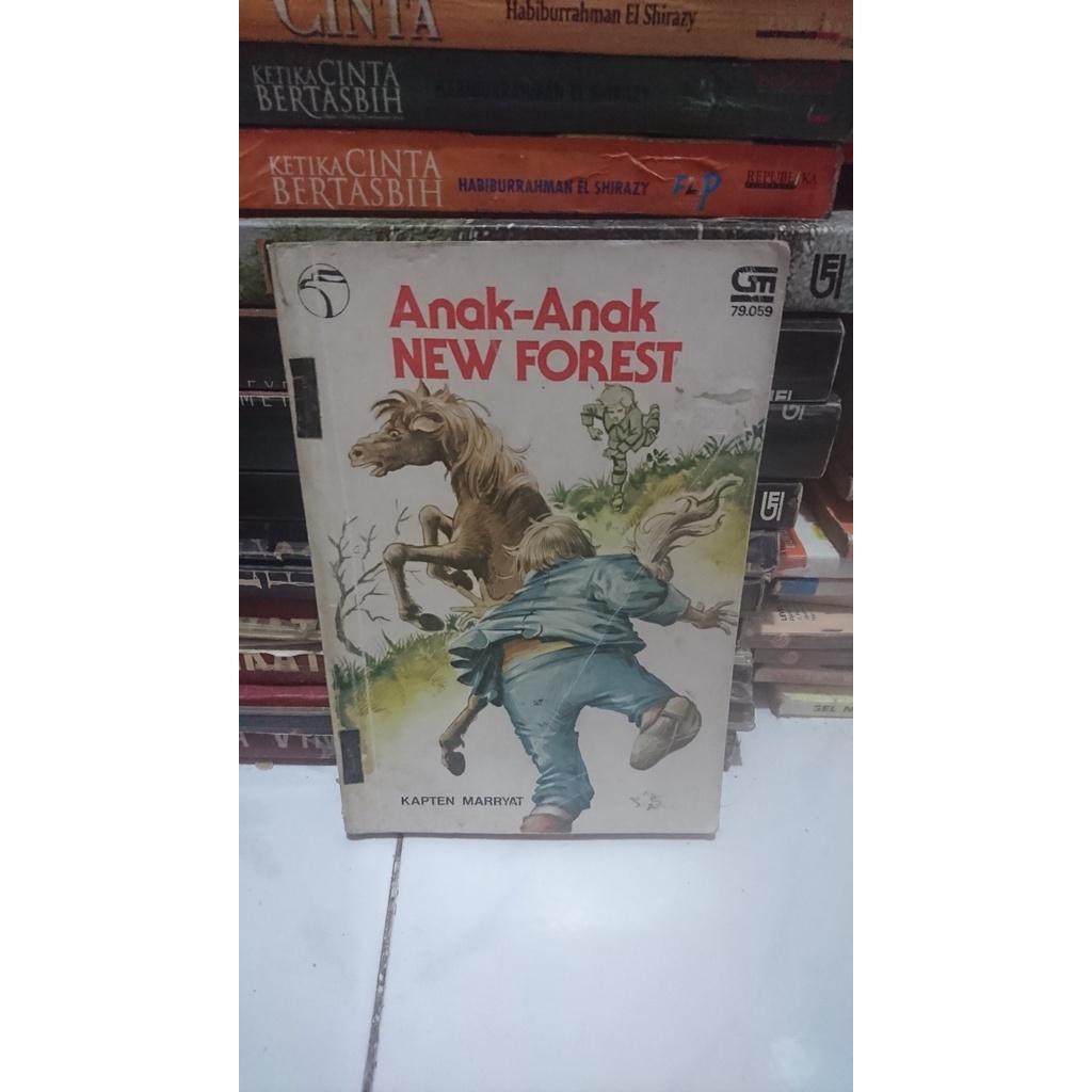 novel seri elang - anak anak new forest