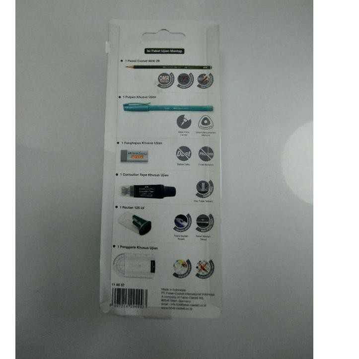

(FREE ONGKIR) Paket Ujian Mantap Pencil 2B Faber Castel
