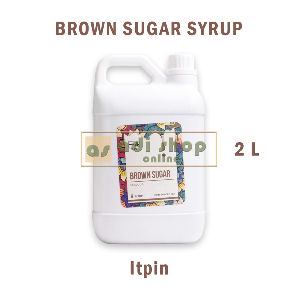 

SYRUP BROWN SUGAR ITPIN 2 L | SIRUP GULA MERAH AREN CAIR