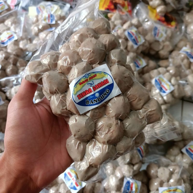 

BASO IKAN SINAR ABADI JUMBO ISI TETELAN BASO IKAN MAKANAN INSTAN BASO BANDUNG BAKSO GROSIR BASO IKAN